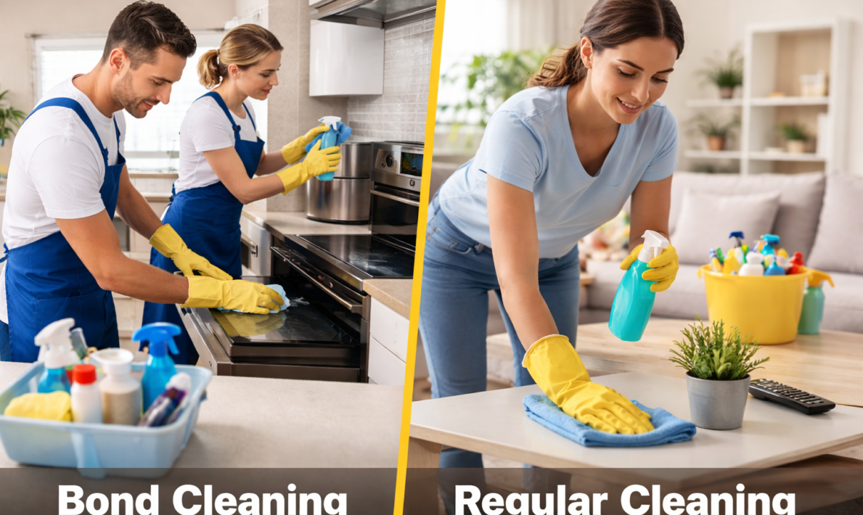 Bond Cleaning vs Regular Cleaning: What Landlords Really Expect