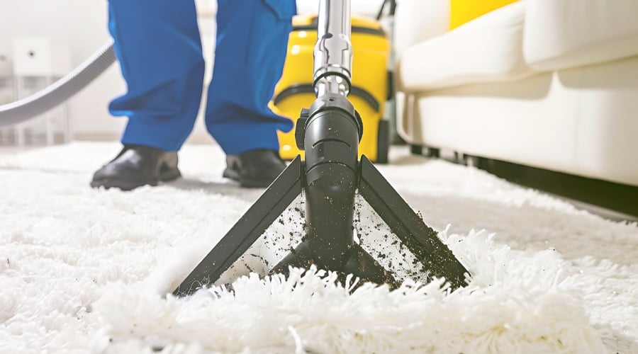 Should you choose to get carpets cleaned professionally instead of simply renting a machine? 
